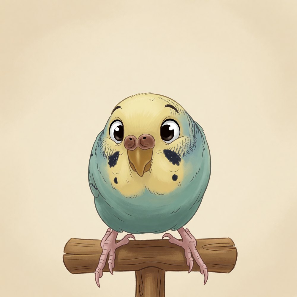 Blue — Cartoon