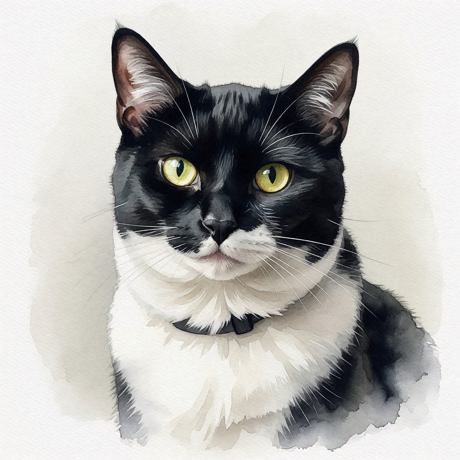 Pinky — Watercolor